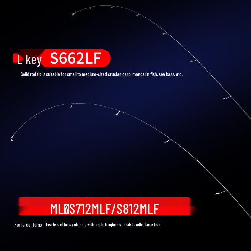 Brangdy Straight Handle Lure Fishing Rod