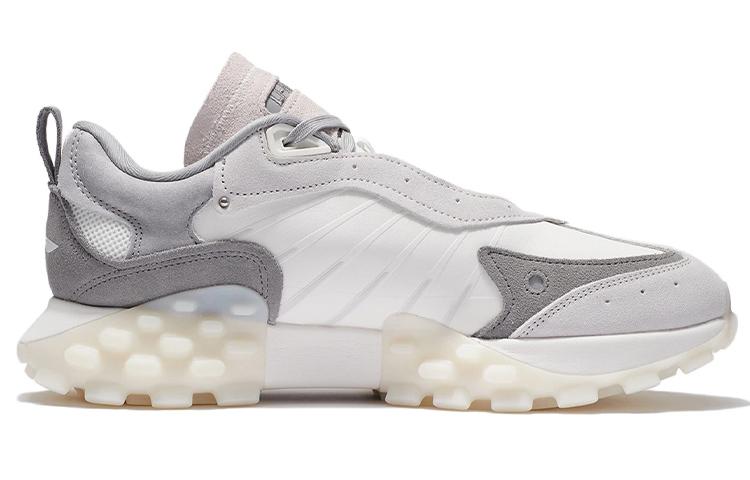 Li Ning Overload Low top Casual Shoes Men's Gray White AZGS033-2