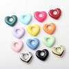 Hollow Love Necklace Female Temperament Niche Collarbone Chain Student Adjustable Chain Multicolor Heart Jewelry
