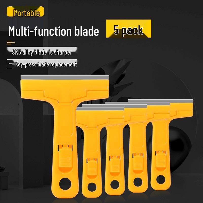 Multi-Purpose Cleaning & Scraping Tool for Adhesive Removal and Caulk, Wall, and Floor Cleaning.