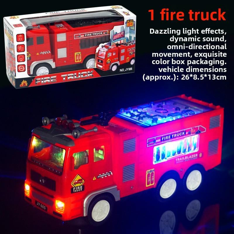 Electric Kids Interactive Vehicle Toy Garbage Truck With 4d Music And Lights