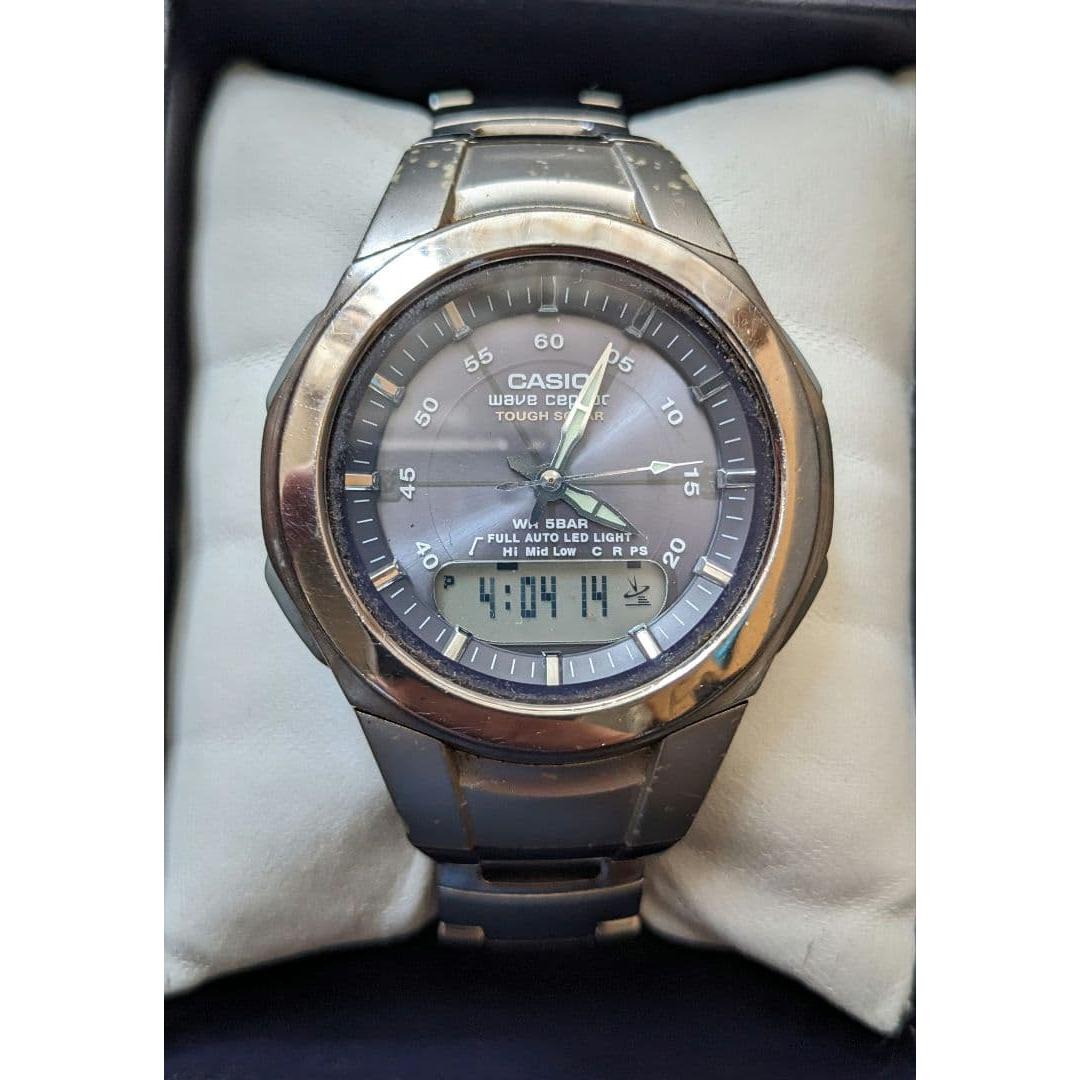 Радио-солнечные часы Casio WAVE CEPTOR WVA-400J