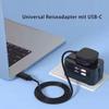 Travel Adapter Worldwide Universal Travel Plug International Socket Adapter with 2 USB Universal Socket Adapter