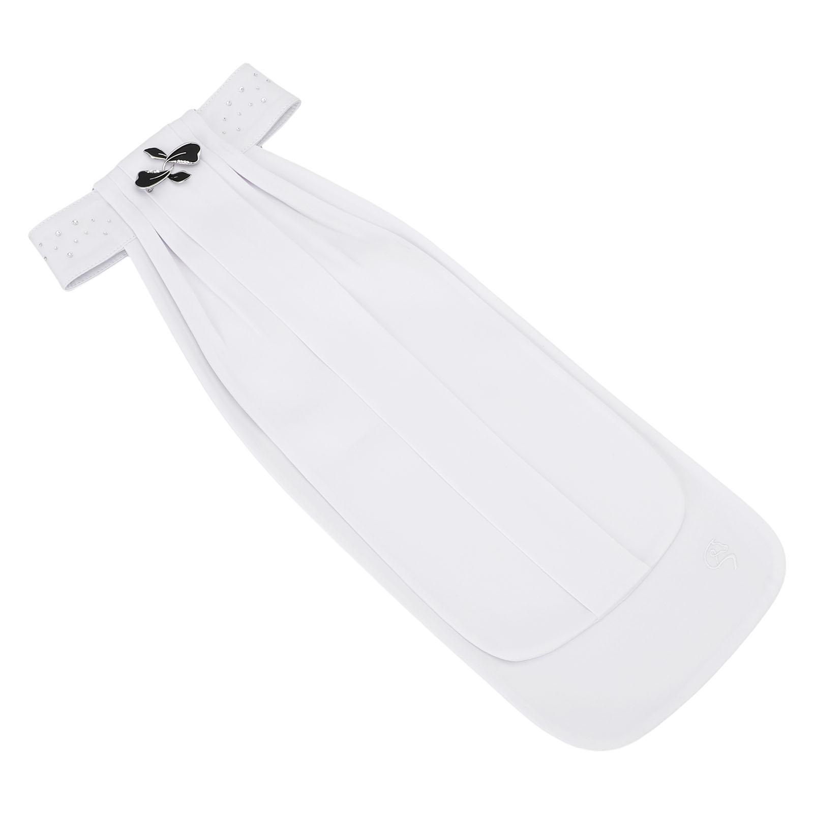 

Взрослый галстук для верховой езды Полиэфирное волокно Полиуретан Стильный конный галстук для выездки для соревнований S S