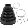 CV Joint Boot Kit for Toyota Camry 2007-2011 for Toyota Highlander 2001-2009 Inner Constant Velocity Joint Boot W/Clamps No.443842180 Black Rubber