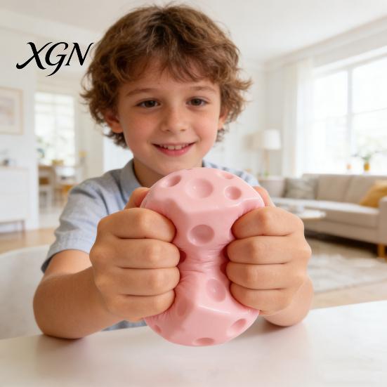 Classroom Sensory Toy Cheese Squeeze Slow Rising Stress Relief Soft Rebound Foam Texture Cube Fidget for Office Home Use