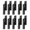 10 stuks Keukenplintclip Drop-on Haak Insteekplint Bevestigingen Meubelpaneel Connector voor Vaste Keukenkast