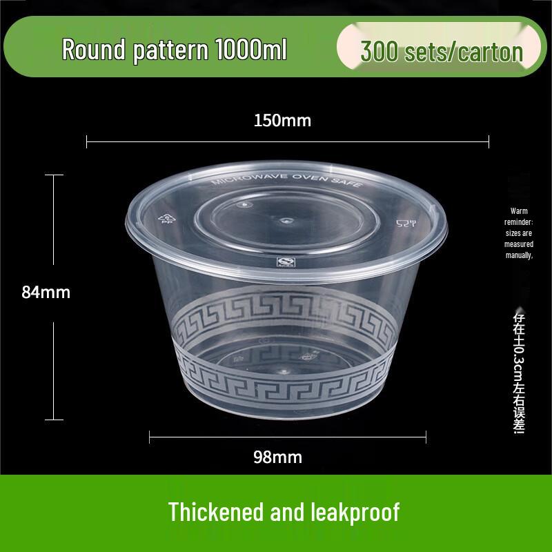 COFLYEE Disposable Food Takeout Containers