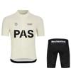 Mens Cycling Jersey Bib Shorts Set Breathable Quick-Dry Bike Apparel Road Mountain Trail Riding