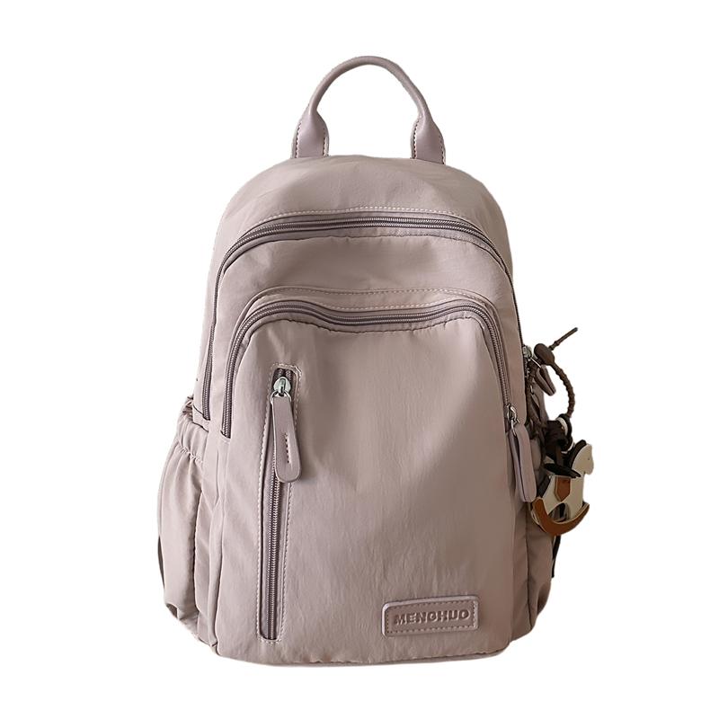 Large Capacity Student Schoolbag Women s Nylon Backpack