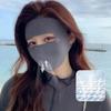 2026 Hyaluronic Acid Summer Full Face Sun Protection Mask Women's UV Shield Breathable Face Cover