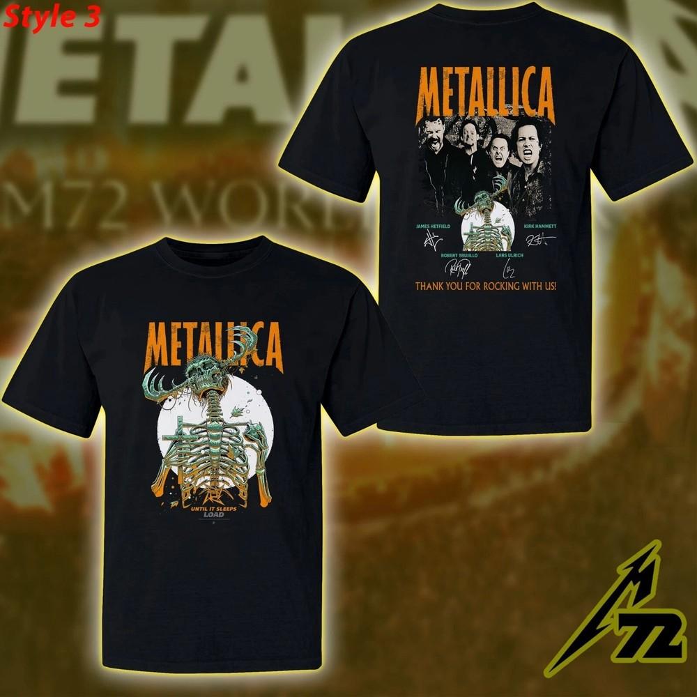 Metallica M72 Houston Tee NRG Stadium June 14 2025 Concert Shirt S-4XL Unisex T-Shirt M