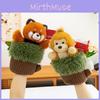 Stump Hand Tree Puppet Panda Red Panda Parrot Monkey Cartoon Plush Toy Doll