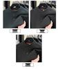 Winter Plus Velvet Men's Long Sleeve Round Neck Solid Color Casual Hoodie