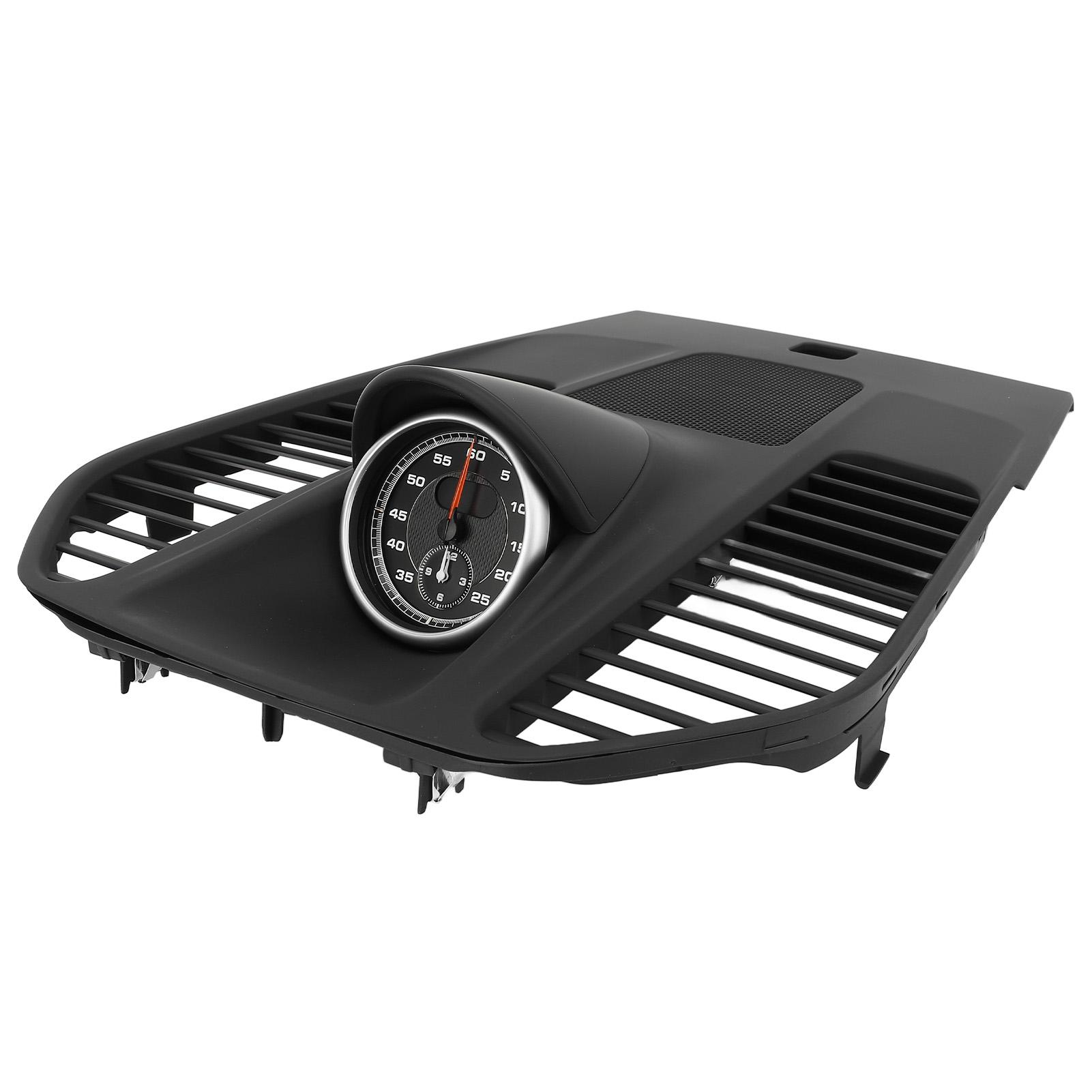 Instrument Panel with Stopwatch Dash Console Instrument Panel Upper Centerboard Cover for 911 2012 to 2018 Black