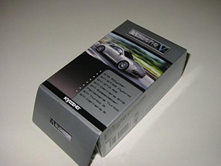 Kyosho Porsche Miniature Car Collection 5 Circle K Sunkus Limited Scale 911 Turbo S Single Item 1/64 (Silver)