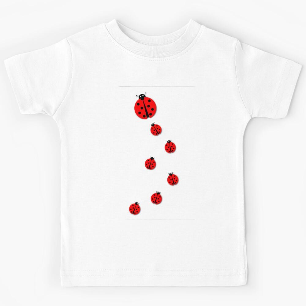 Many Ladybugs Kids T-Shirt 150