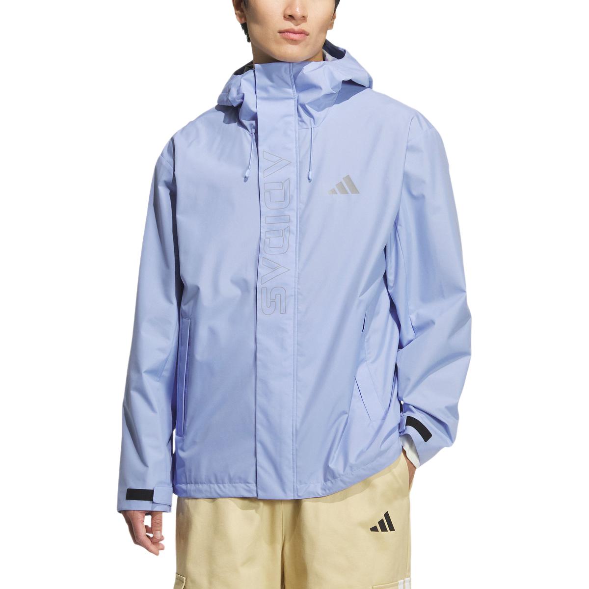 

Adidas Casual Brand Logo Letter Hooded Zip Long Sleeve Jacket Unisex Jacket KF9397 L