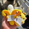 Positive Energy Sunflower Hand-woven Dolls Hug Pocket Knitting Doll Positive Card Desktop Ornament Gift Room Motivational Decor