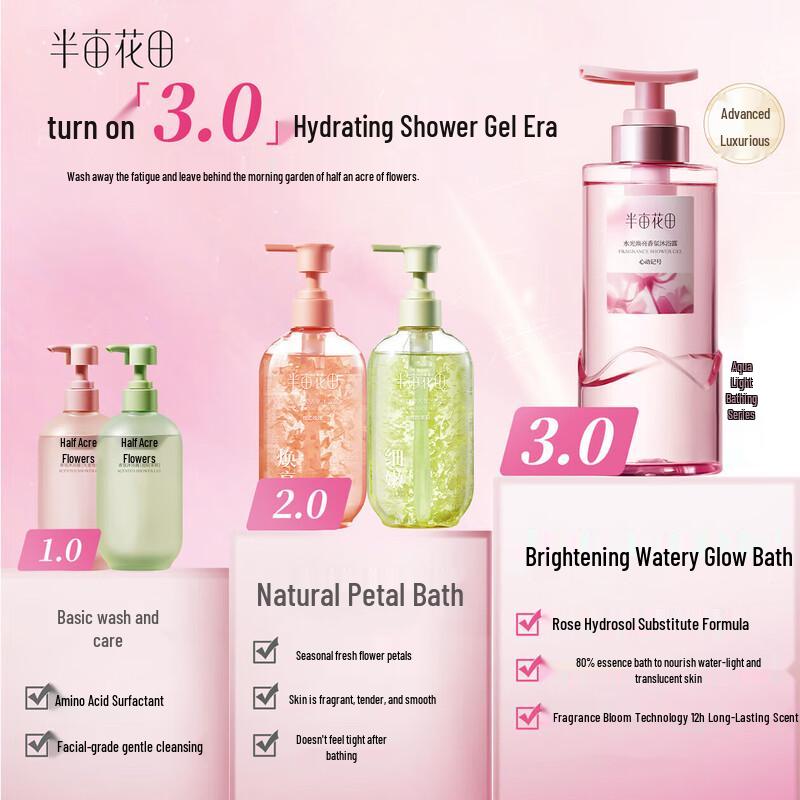 Ban Mu Hua Tian Amino Acid Fragrance Body Wash