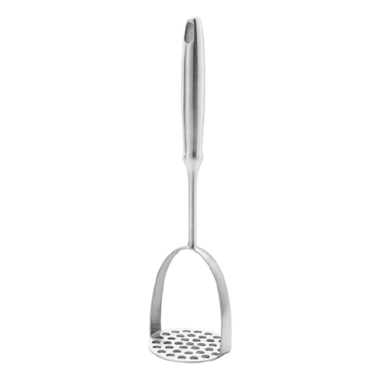 Ergonomic Potato Masher for Potatoes Avocados Bean and More Steel Build with Hanging Hole Utensil Safe Kitchen Tool