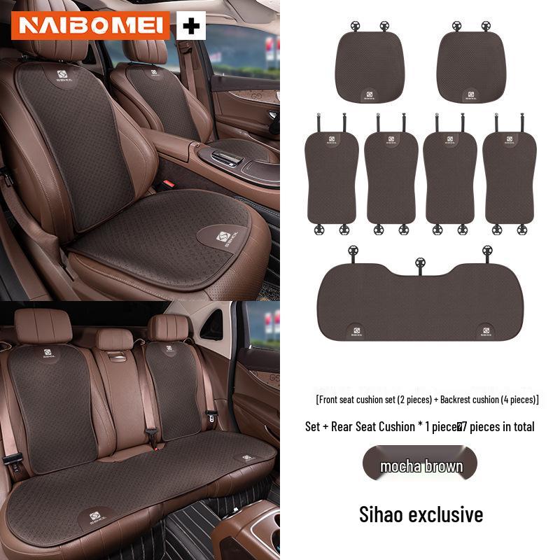 Car Seat Cushion for Sihaoyao A5/E10X/E20X/E40X/E50A Models, All-Season, with Lumbar Support