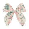Elegant Floral Cotton Kids Bows Spring Butterfly Hair Clip Fashion Print Hair Barrette For Women Girls Sweet Hairpin Accessories