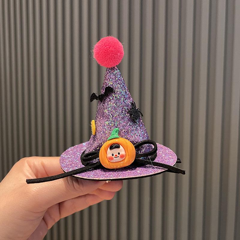 

Радужная шляпа ведьмы и заколка для волос принцессы - милый аксессуар на Хэллоуин для женщин