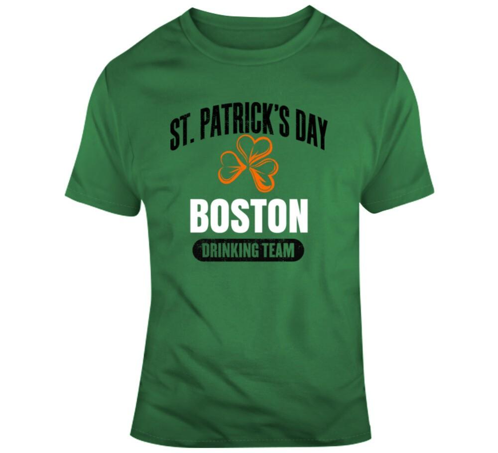 

St. Patrick s Day Drinking Team Boston T Shirt 3XL