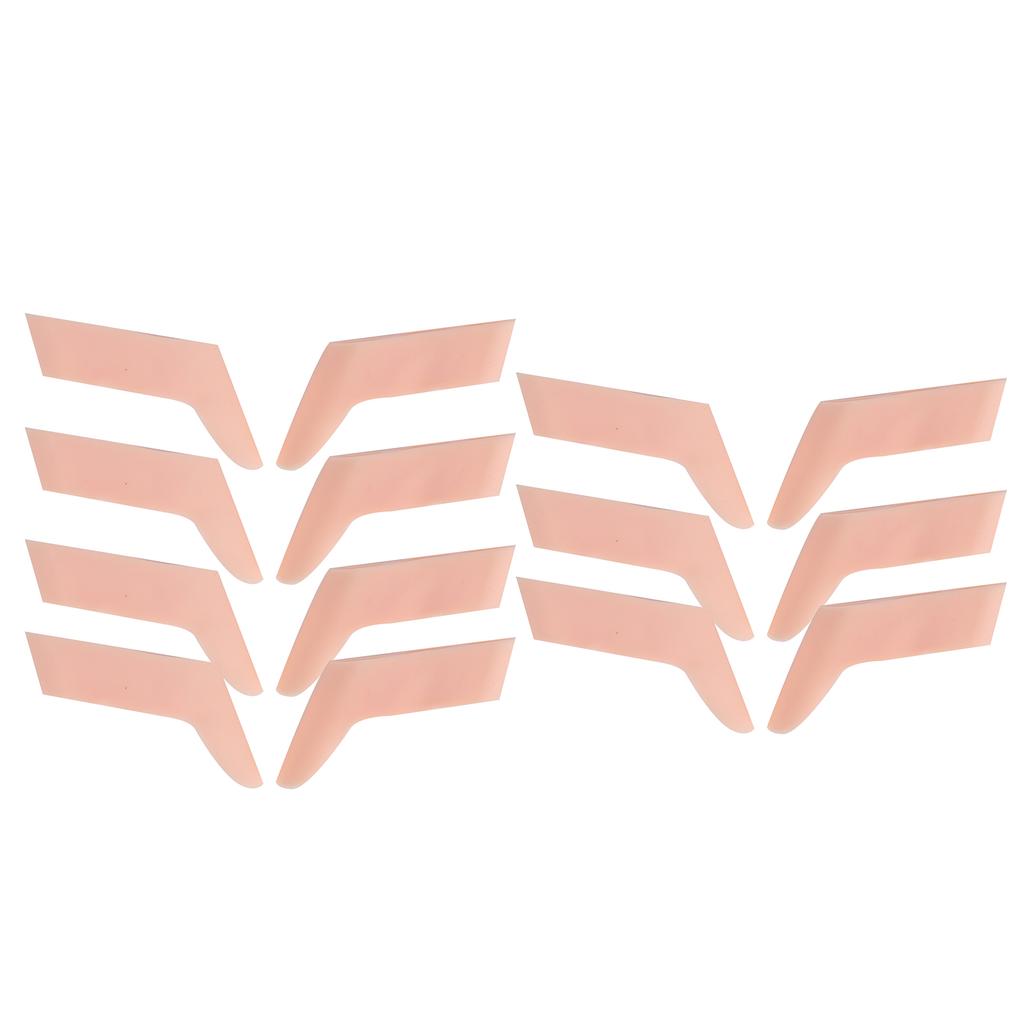 7 Pairs 3 Hole Little Toe Separator SEBS Hallux Valgus Toe Corrector Separation ToolBright Skin Color