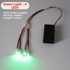 Handgefertigte DIY Kreative Modell-Leuchte 3V Ultrahelle LED-Lampenperlen Puppenhaus Kleine Glühbirne