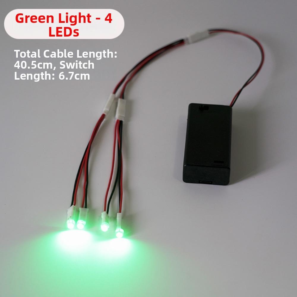 Handgefertigte DIY Kreative Modell-Leuchte 3V Ultrahelle LED-Lampenperlen Puppenhaus Kleine Glühbirne