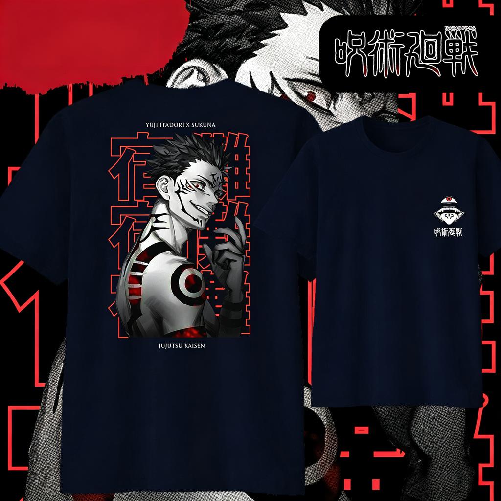 Anime JUJUTSU KAISEN Cartoon Cotton Tshirt 2026 Summer KidsUnisexsWomens Fashion Casual Short Sleeved Tshirt Streetwear Y2k