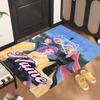 HUNTRIX (77) Personalized Name Office Carpet Stylish Decor for Living Room Bedroom Kitchen