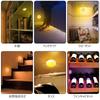 LED Closet Battery with Remote Indoor LED Strip Nursing Night Bedside Touch Sensor Energy Suitable for Display Wine Living Lights, Operated, Control,