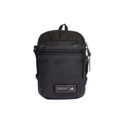 Eco Friendly Polyester Fiber Flat Woven Fabric Shoulder Bag, Crossbody Bag Regular Unisex Black Adidas HY0742