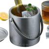 1.4/2/3 L Beer Cooler Bucket Double Wall Chilling Beer Container Insulated Ice Bucket  Champagne