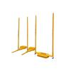 Mobile Badminton Net Post with Cast Iron Base