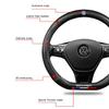 2026 Heiß Für VW VOLKSWAGEN Auto Lenkradabdeckung Anti-Rutsch Kohlefaser Lenkgriffkappen Für VW GTI Polo Golf Passat Tiguan