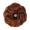 Women's Temperature Silk Wig Curly Hairpiece with Natural Volume and Breathable Cap
