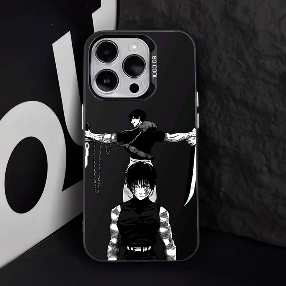 M-Maki Zenin Jujutsu Kaisen Handyhülle Für iPhone 17,16,15,14,13,12,11,Pro,Max,Plus,E,Air,Mini Schwarze TPU Hülle