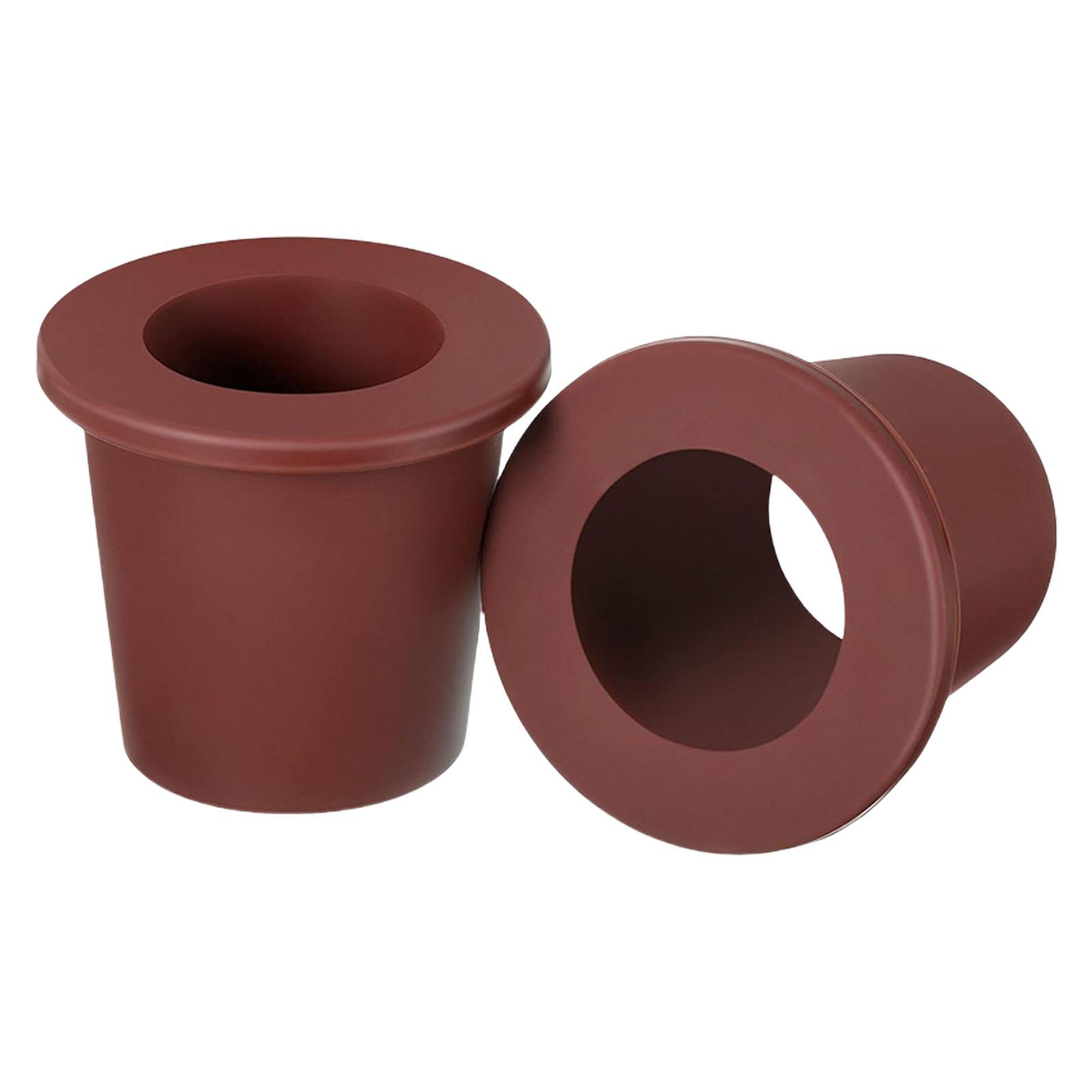 

Umbrella Pole Stabilizer Sleeve For Patio And Pool Tables Fit Umbrellas Up to 1.5 Inches Pole Adapter коричневий