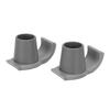 Walker Skis Glides   Fit Non Slip Walker Feet Replacement Mobility Aid Accessories Gray
