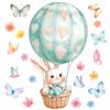 2026 Easter Electrostatic Spring Basket Window Stickers for Mall Decor