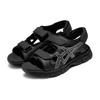 ASICS Kahana Sd Outdoor Sports Unisex Sandals 'Black Silver' 1203A130-002