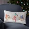 Evans Lichfield Hedgehog Christmas Cushion Cover
