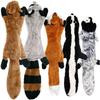 Durable  Plush Dog Toy with Squeakers and Crinkle Funny Simulated Animal Squeaky Chew Toy for Interactive