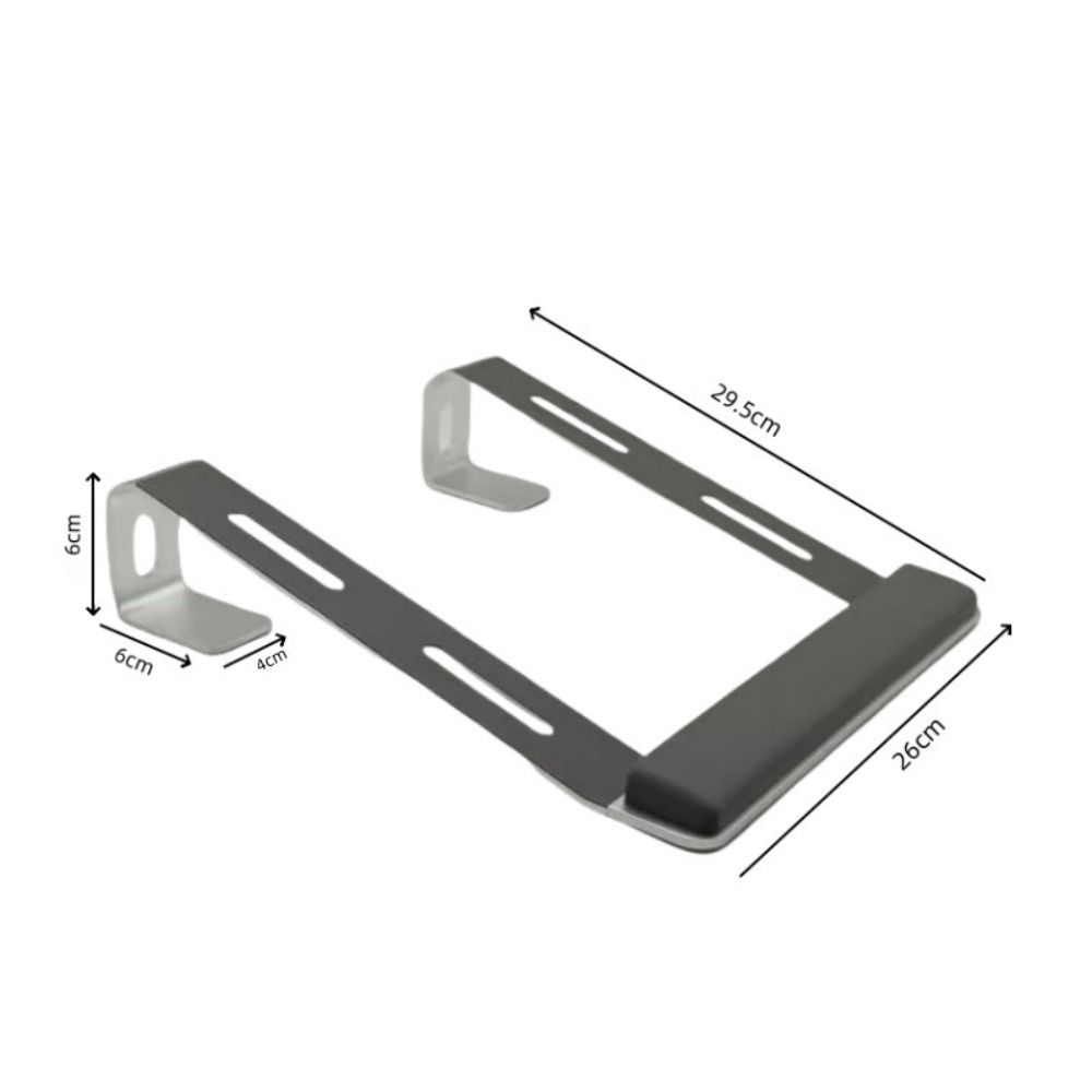 Transparent Laptop Riser with Wrist Support Laptop Cooling Stand Laptop Stand For Typing/Reading