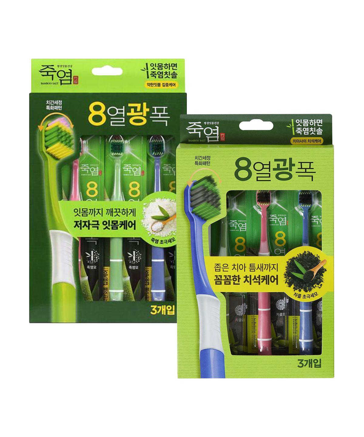 Toothbrushes (3-pack x 2 packs) (Select one: Sensitive Teeth / Gum) sensitive teeth