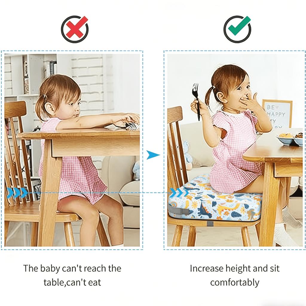 Printed Meditation Floor Pillow Cushion, Portable Thickened Seat Pad with 2 Tie Straps for Locking, Children's Study and Adult Office Use